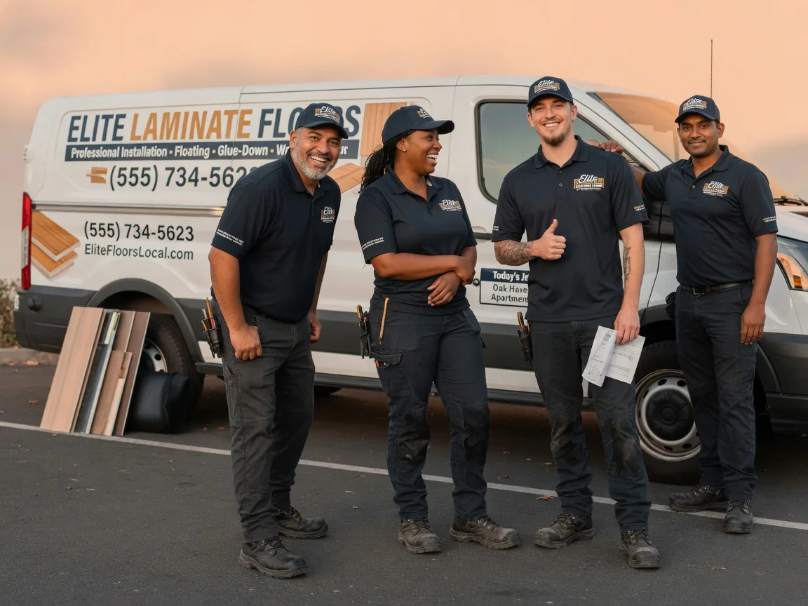 Laminate flooring installation company in Danbury, TX